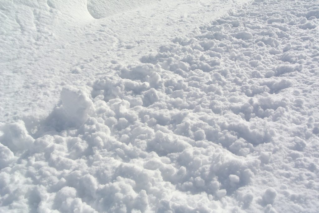 Snow on a road