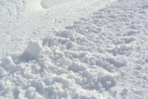 Snow on a road