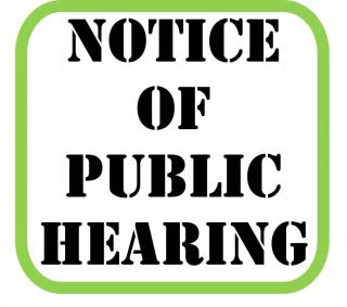 notice-of-public-hearing