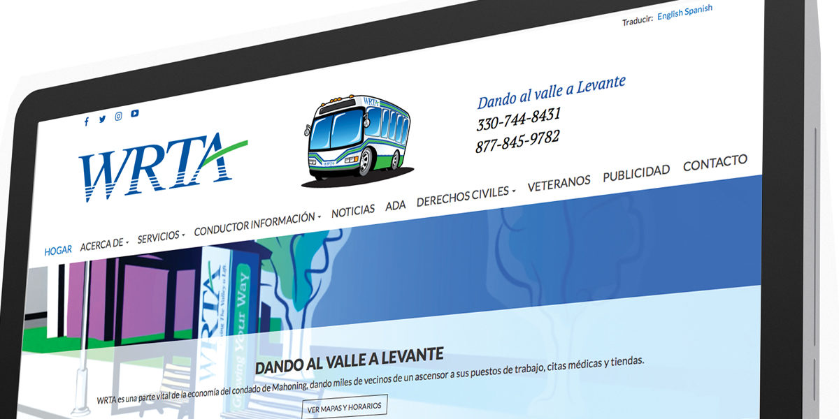 WRTA website available in Spanish